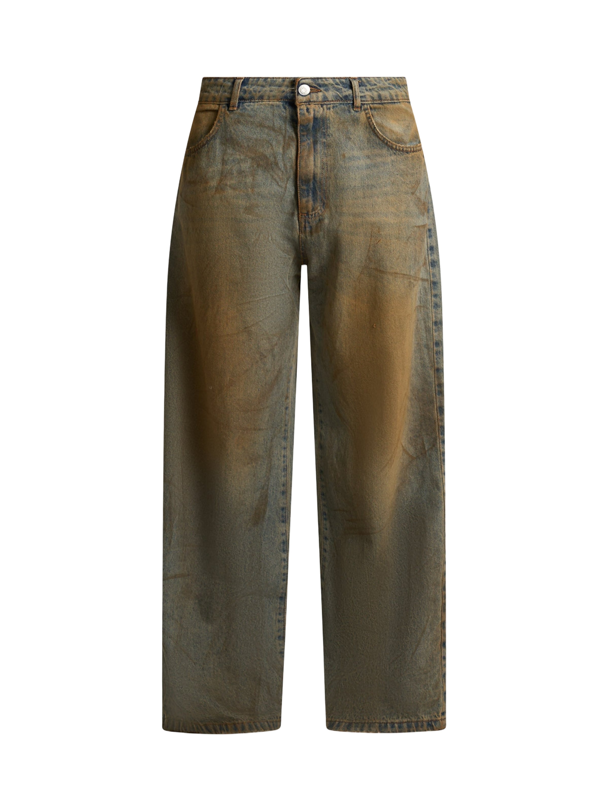 Wide Leg Jean 'Amelie' HAVE ONE en bleu : devant