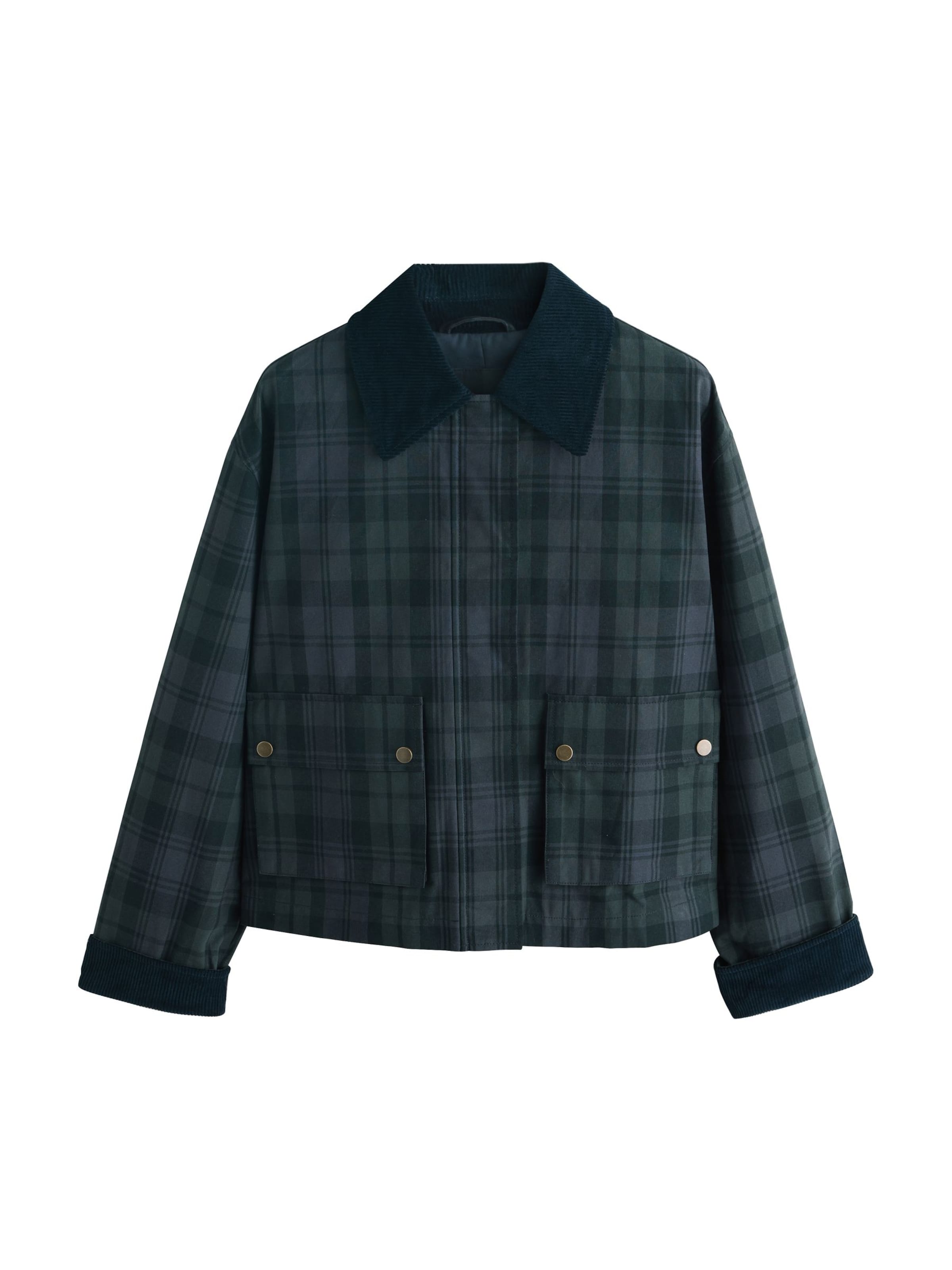 Next Between-season jacket 'Hertiage' in Navy / Dark grey / Dark green, Item view