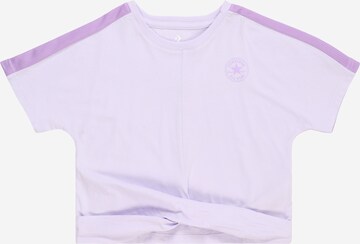 CONVERSE Shirt 'CHUCK' in Purple: front