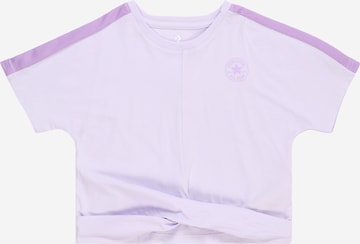CONVERSE - Camiseta 'CHUCK' en lila: frente