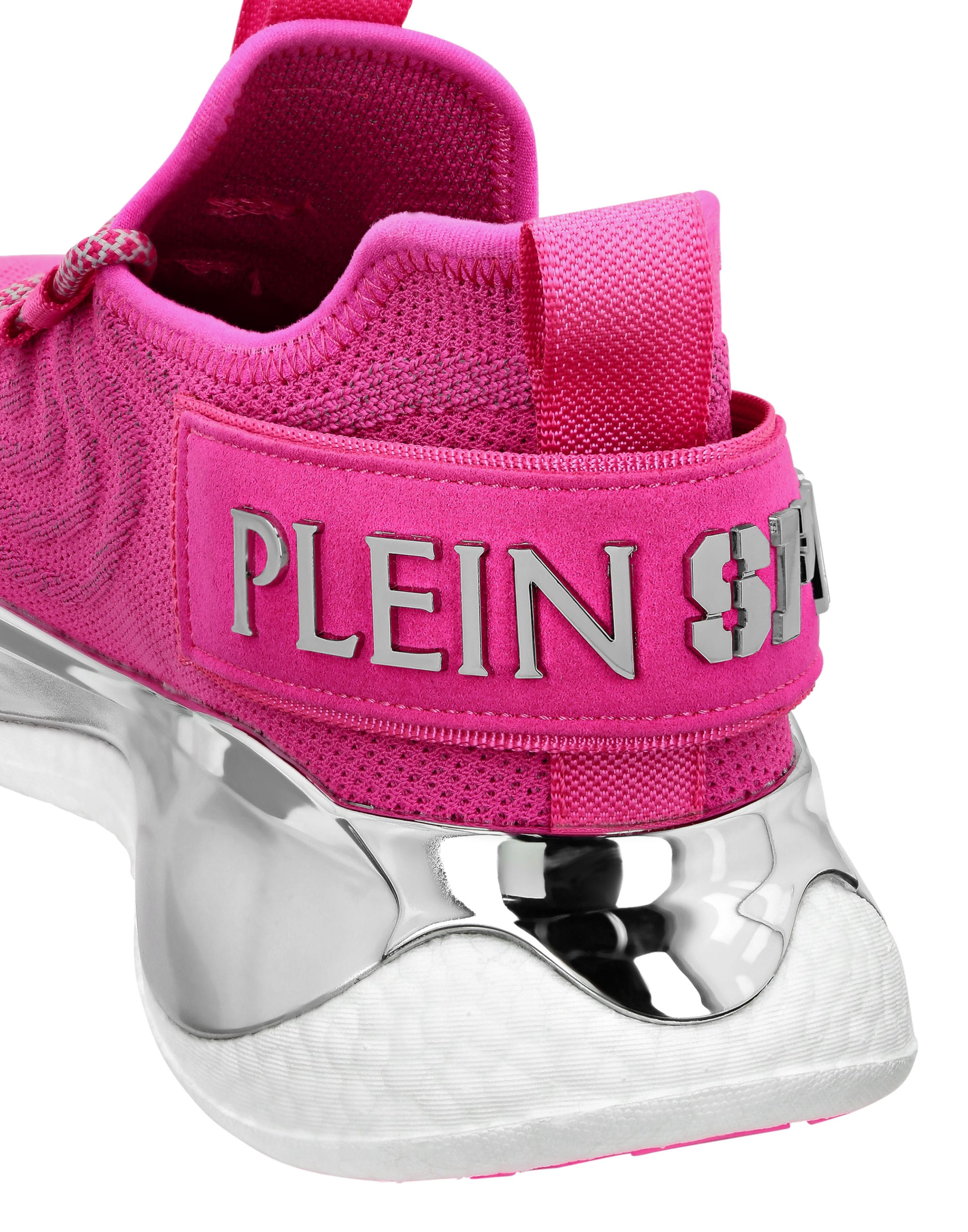 Baskets basses Plein Sport en rose