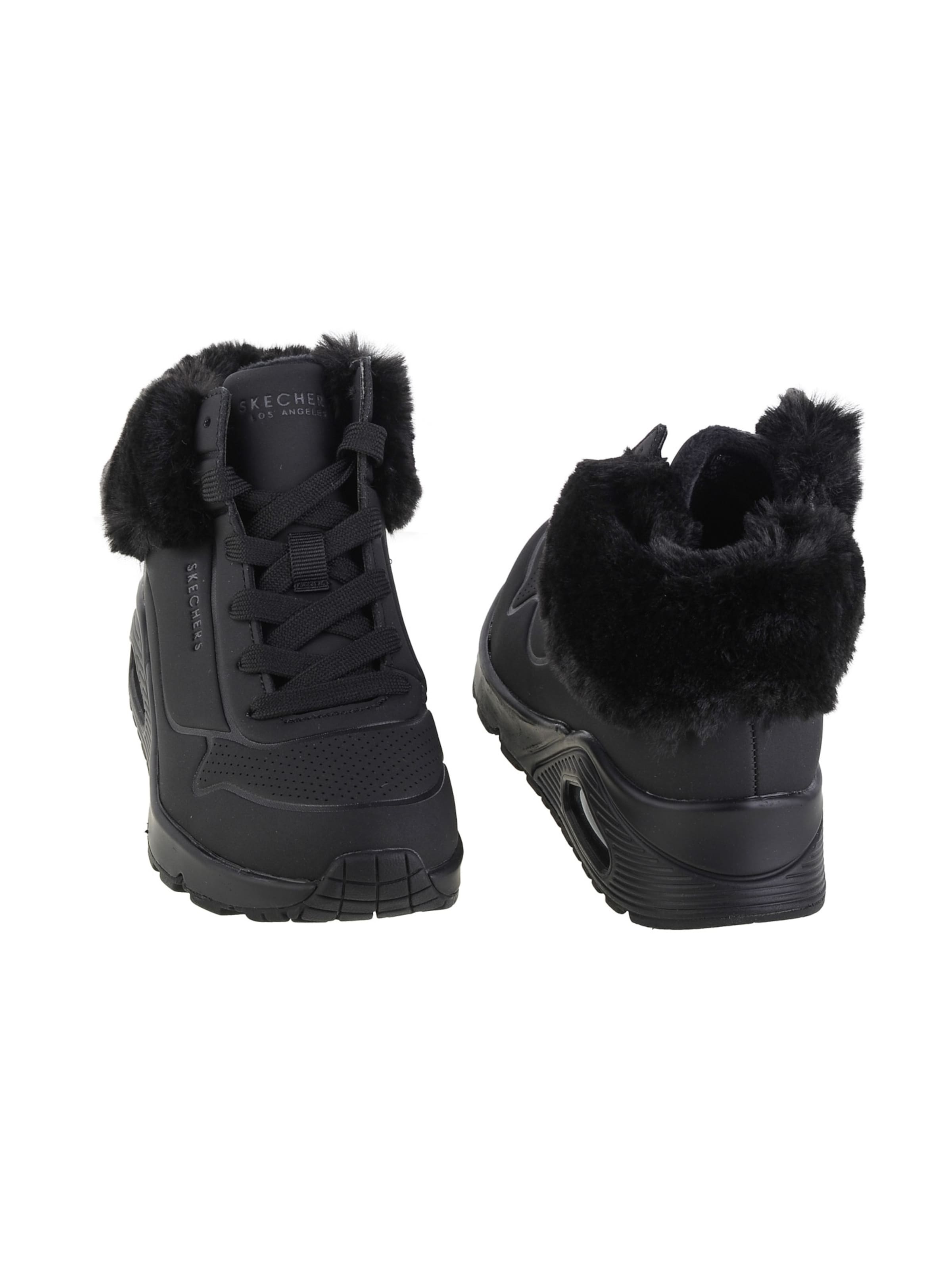 SKECHERS Boots 'Uno - Fall Air' in Black