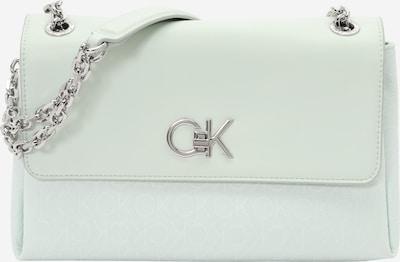 Calvin Klein Schultertasche in pastellgrün / silber, Produktansicht