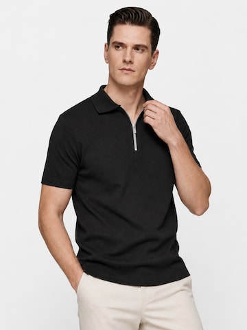 ALLTHEMEN Shirt 'Freiheit' in Black