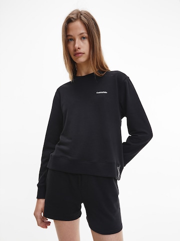 Calvin Klein Underwear Sweatshirt in Black: front