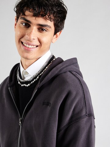 HOLLISTER Sweatjacke in Schwarz