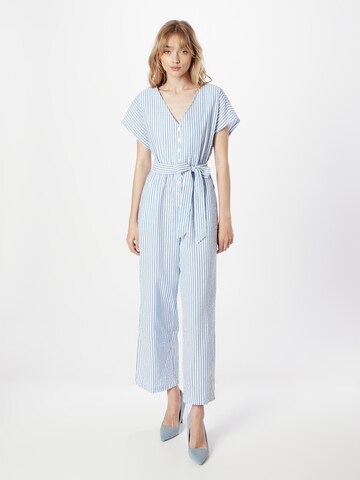 Monki Jumpsuit in Blauw: voorkant