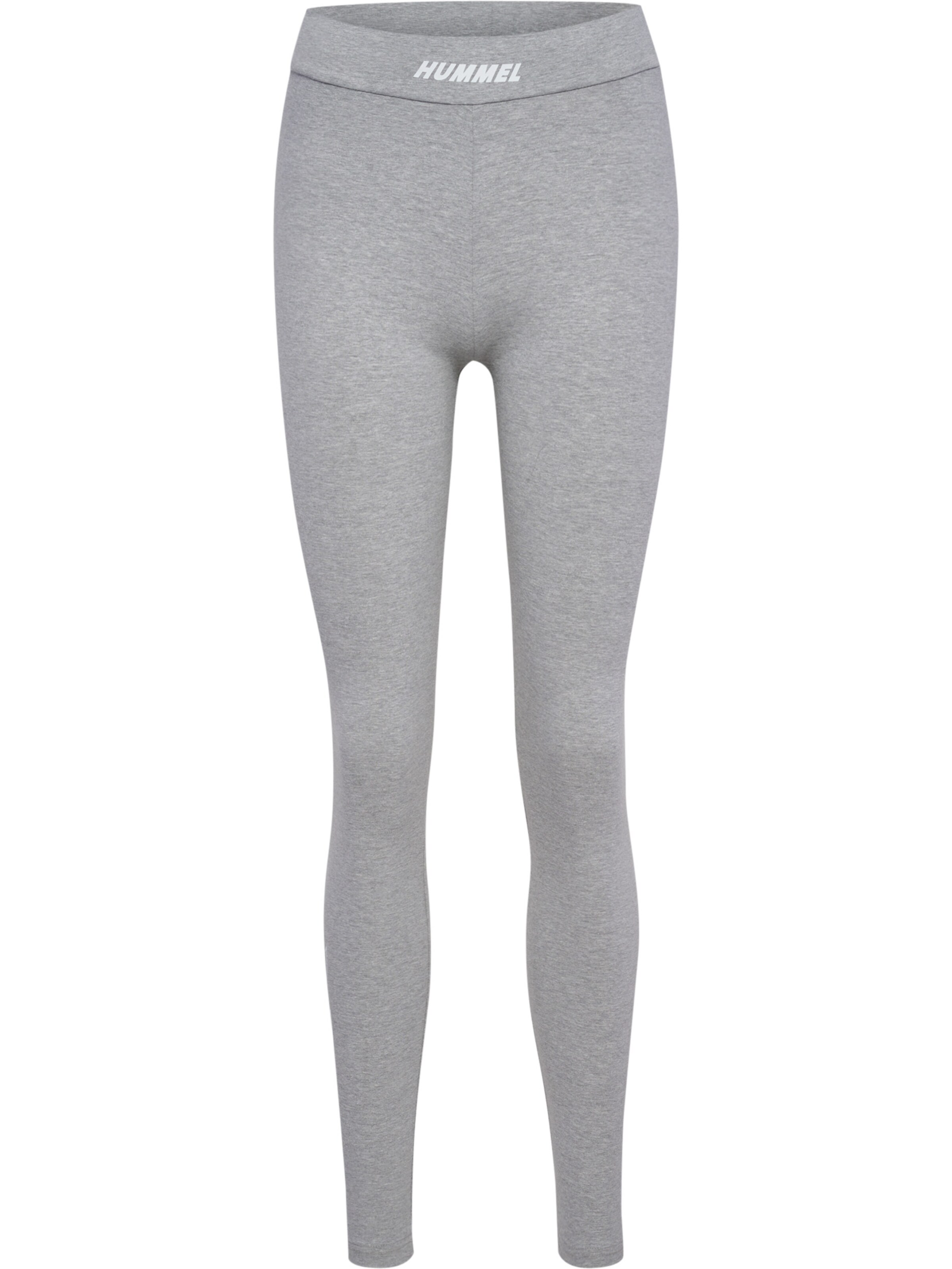 Skinny Pantalon de sport 'Elemental' Hummel en gris : devant