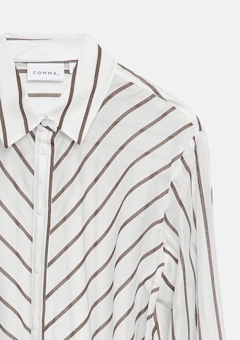 COMMA Bluse in Weiß