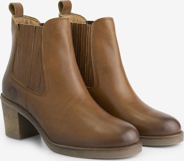 Travelin Chelsea Boots 'Callac' in Braun