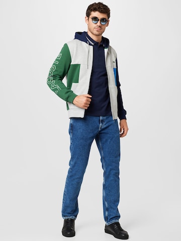 LACOSTE Sweatjacke in Grau