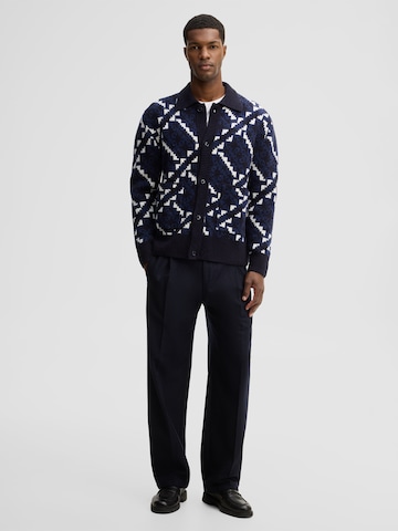 STRELLSON Gebreid vest in Blauw
