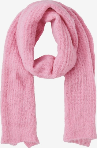 PIECES Scarf 'BERA' in Pink: front