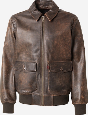 LEVI'S ® Geacă de primăvară-toamnă 'Clayton Leather Aviator Jacket LEVI'S ® Geacă de primăvară-toamnă 'Clayton Leather Aviator Jacket