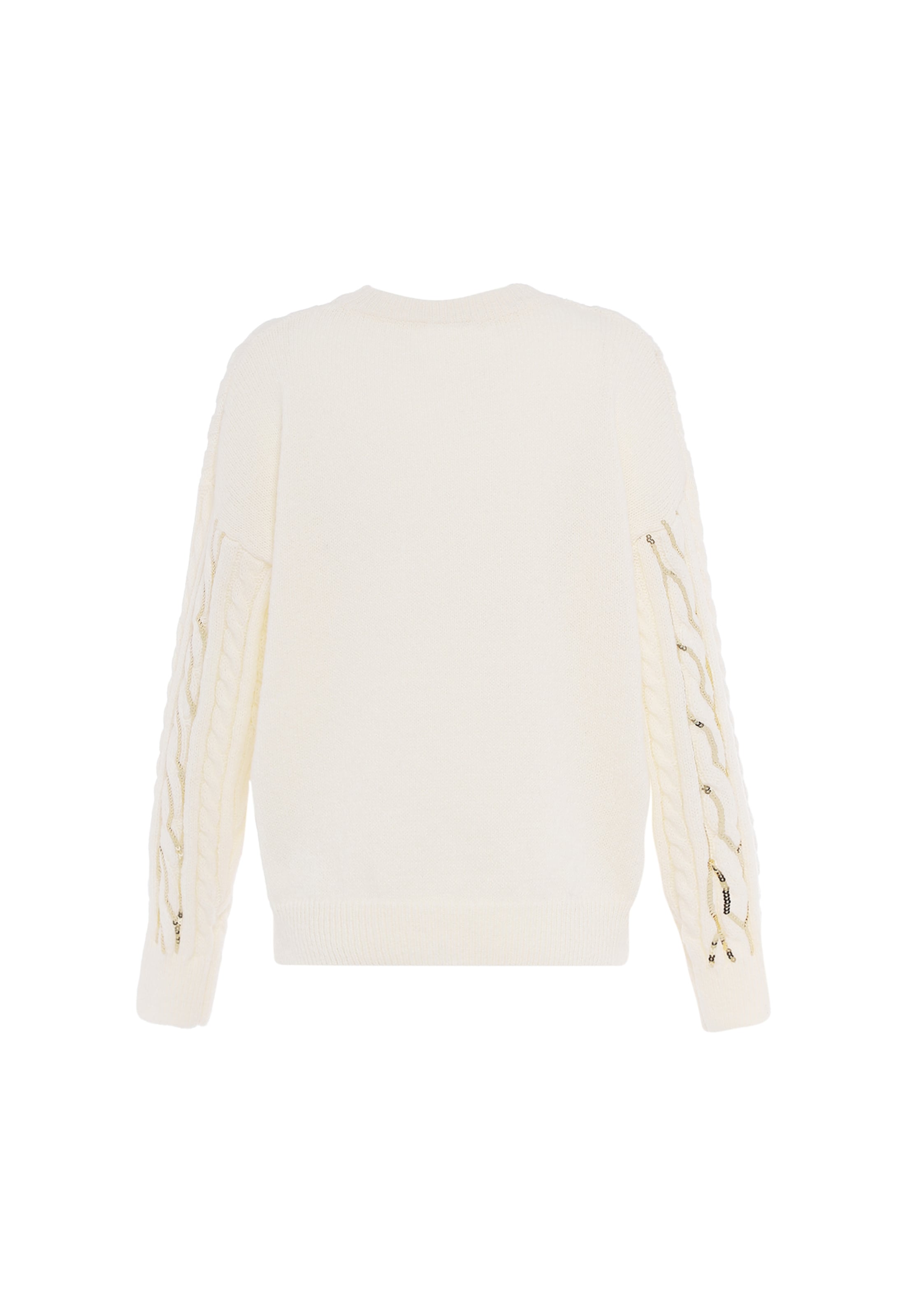 Pull-over faina en blanc