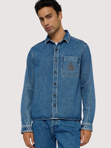 Trussardi - Camiseta en azul