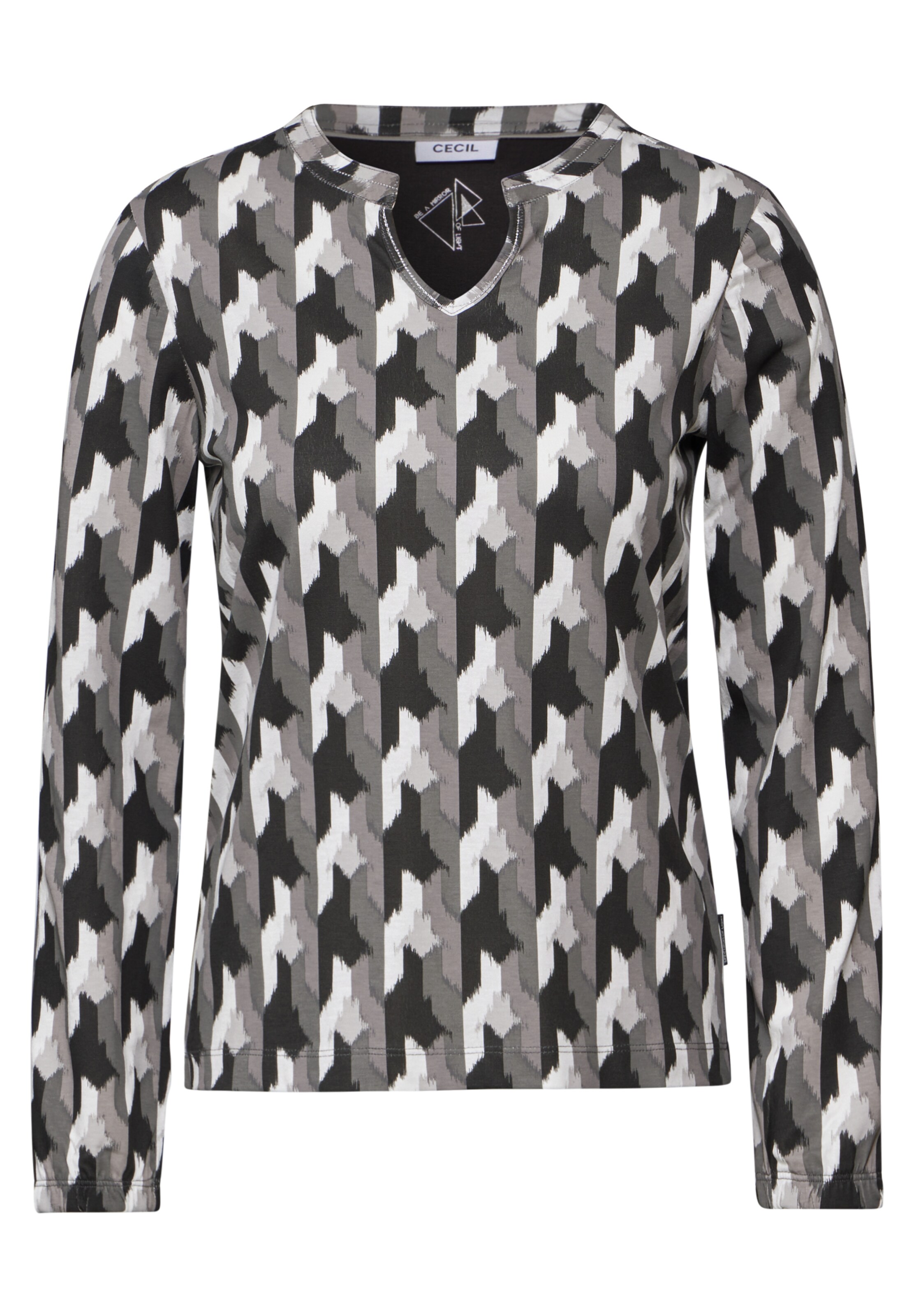 CECIL Shirt in Black: front