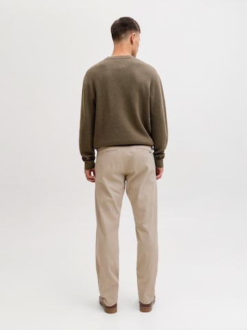 JACK & JONES Loosefit Lærredsbukser 'JPSTKane Dylan' i grå