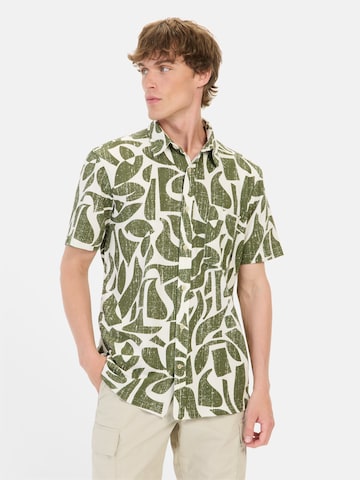 Regular fit Camicia di CAMEL ACTIVE in verde: frontale
