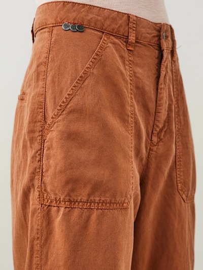 Odd Molly Pantalon en orange, Vue avec produit