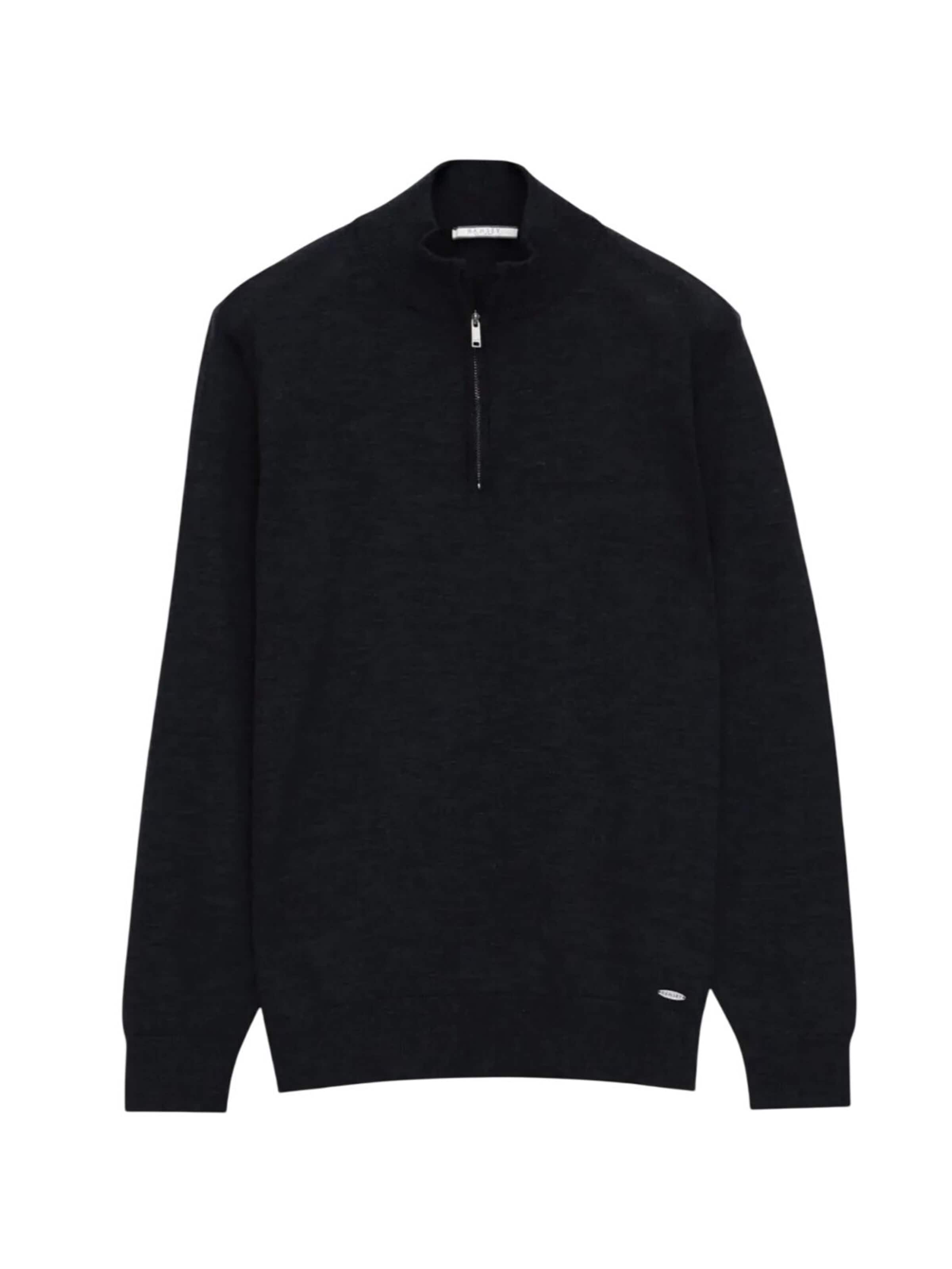 Ramsey Knit Cardigan in Blue: front