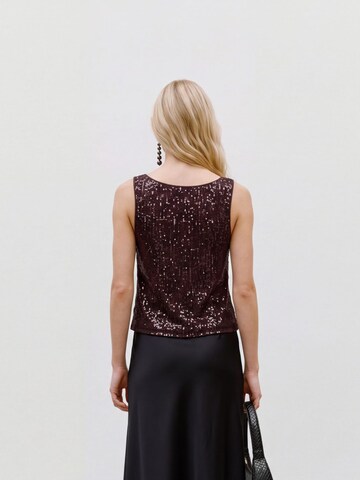 VERO MODA Top 'Christina' in Brown