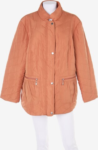 UNBEKANNT Jacket & Coat in 5XL in Brown: front
