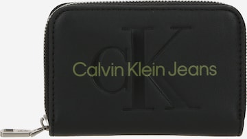 Portamonete di Calvin Klein Jeans in nero: frontale
