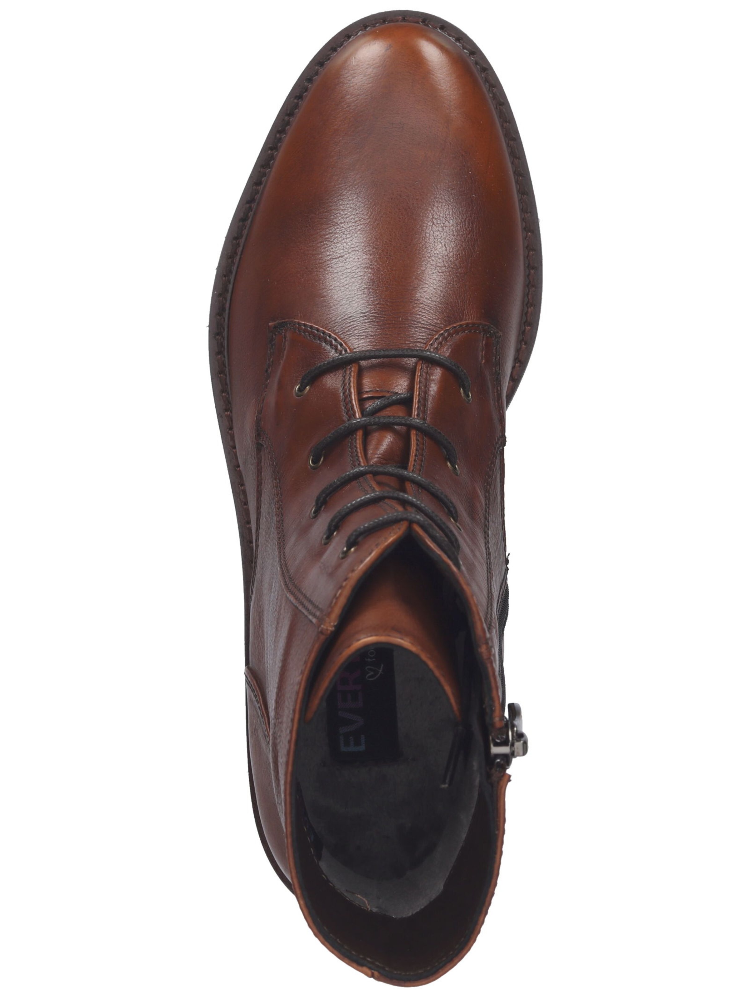 Bottines à lacets Everybody en marron