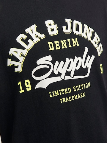 JACK & JONES Tričko – černá
