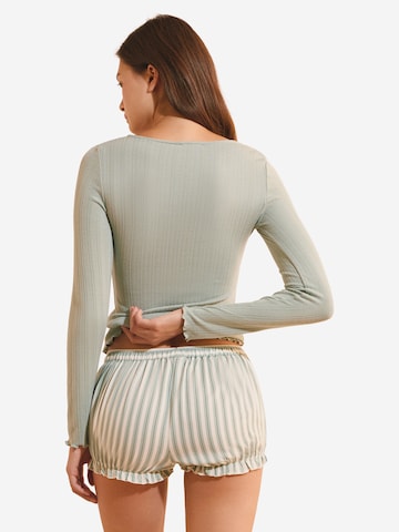 Camicia da notte 'Cayaline' di ETAM in verde