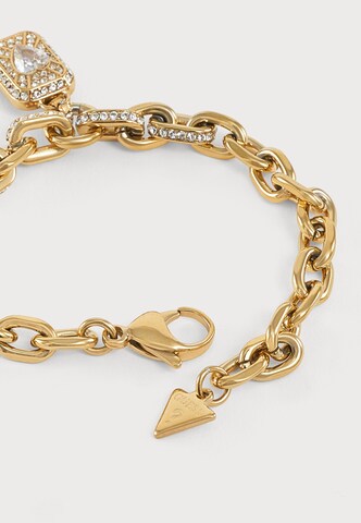 GUESS - Pulsera 'CRYSTAL LOVE' en amarillo