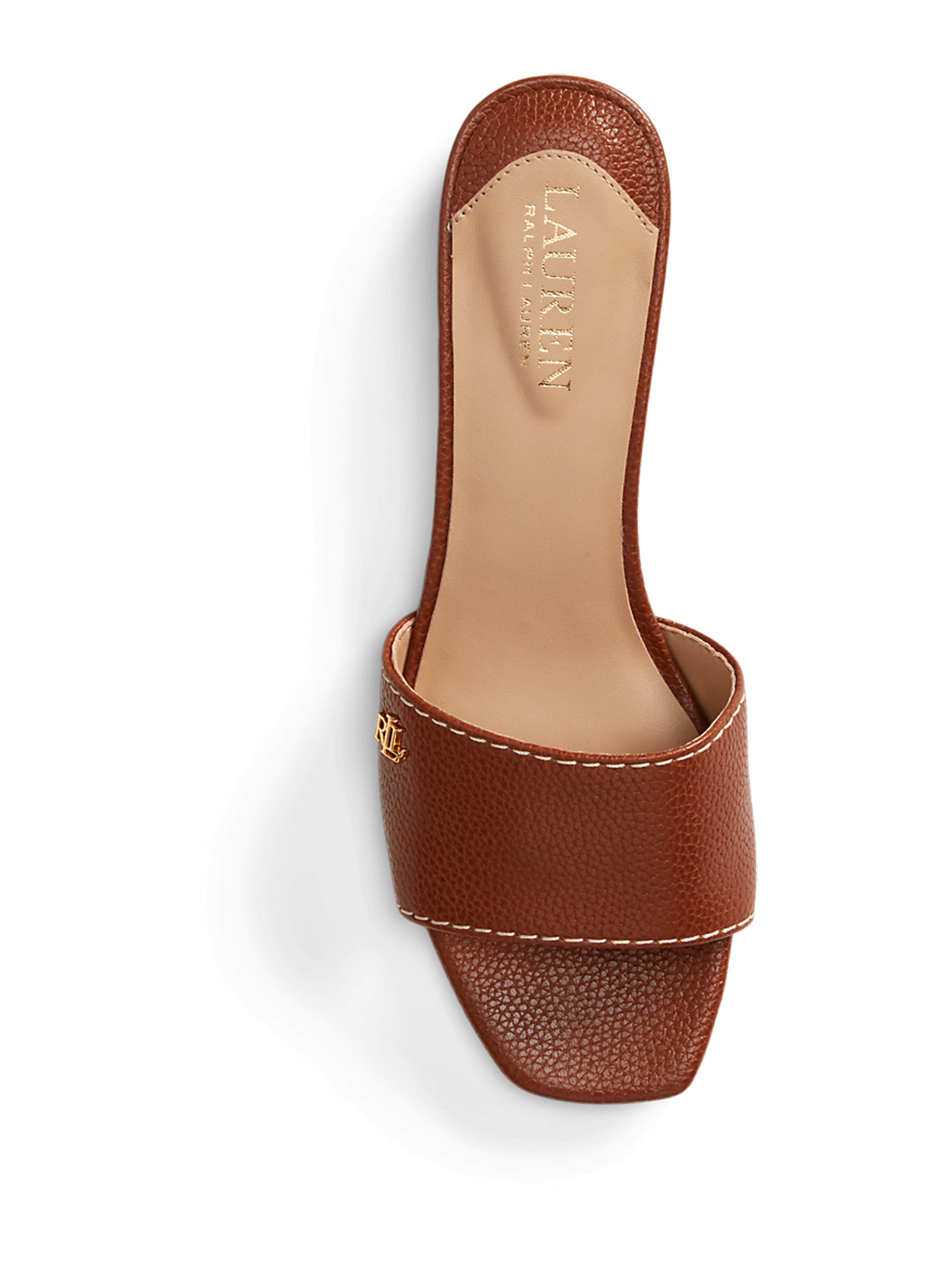 Lauren Ralph Lauren - Sapato aberto 'FAY' em castanho