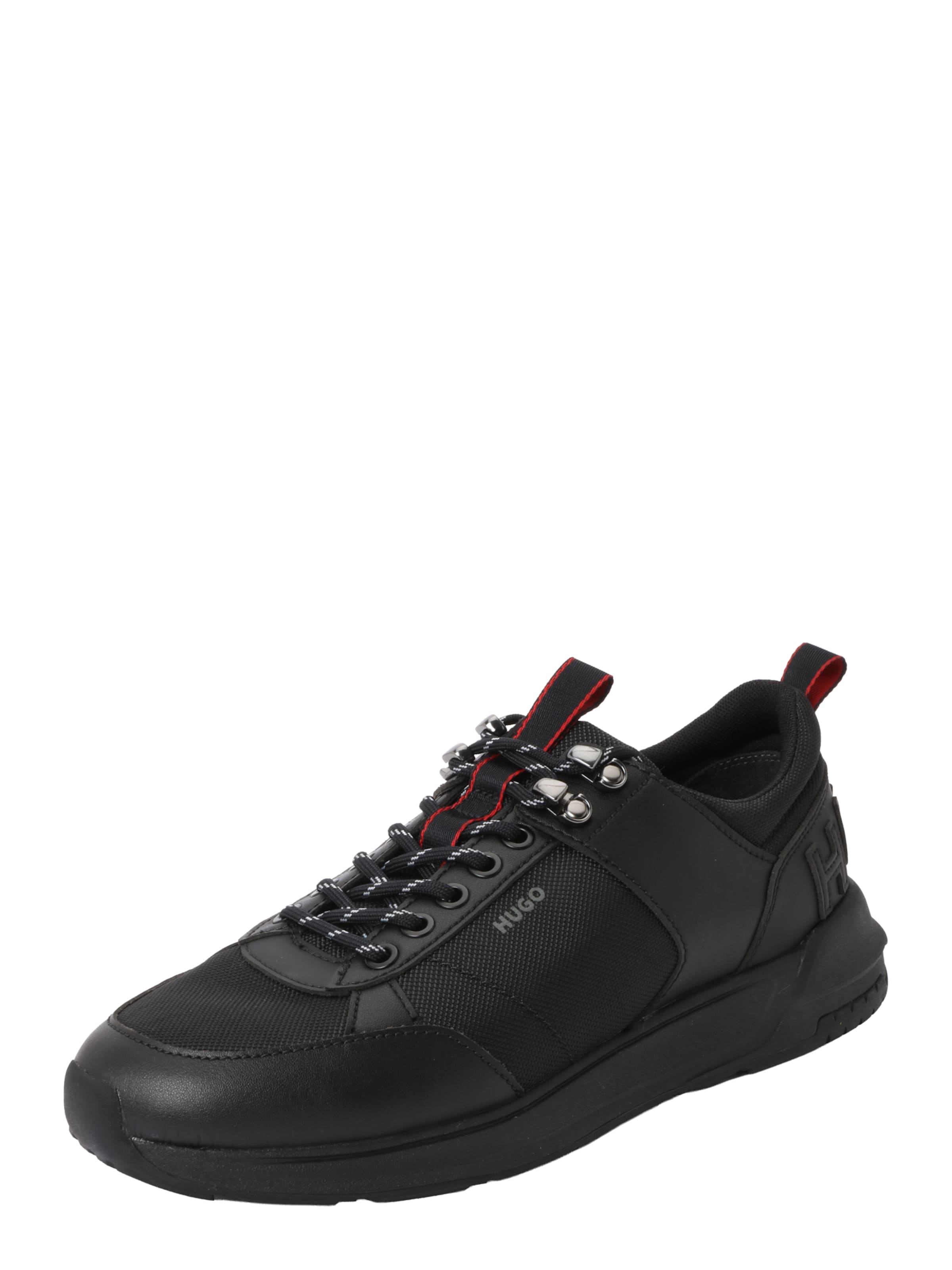 Baskets basses 'GO3_Rbpuny' HUGO en noir : devant