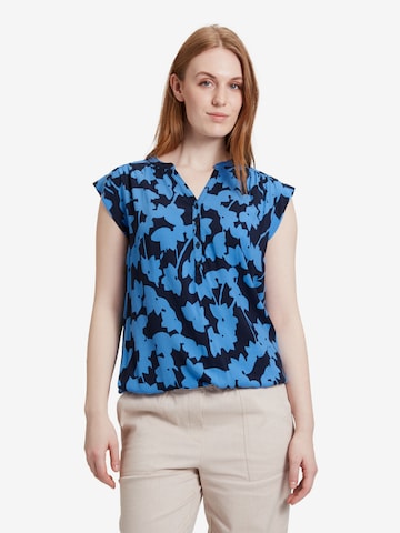 Betty & Co Blouse in Blue: front