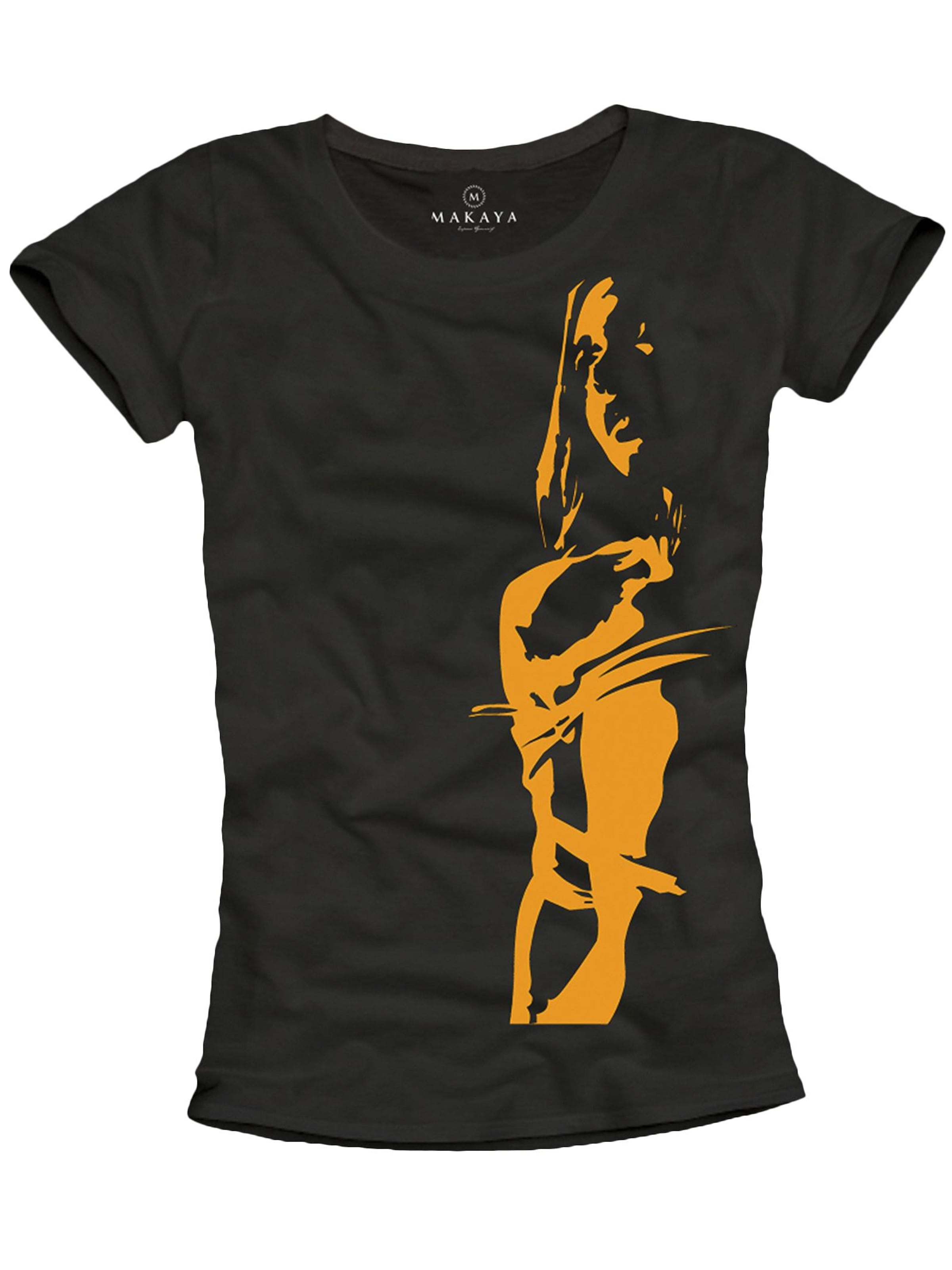 MAKAYA Shirt‌‌‌‌‌‌ in Schwarz: Vorderseite