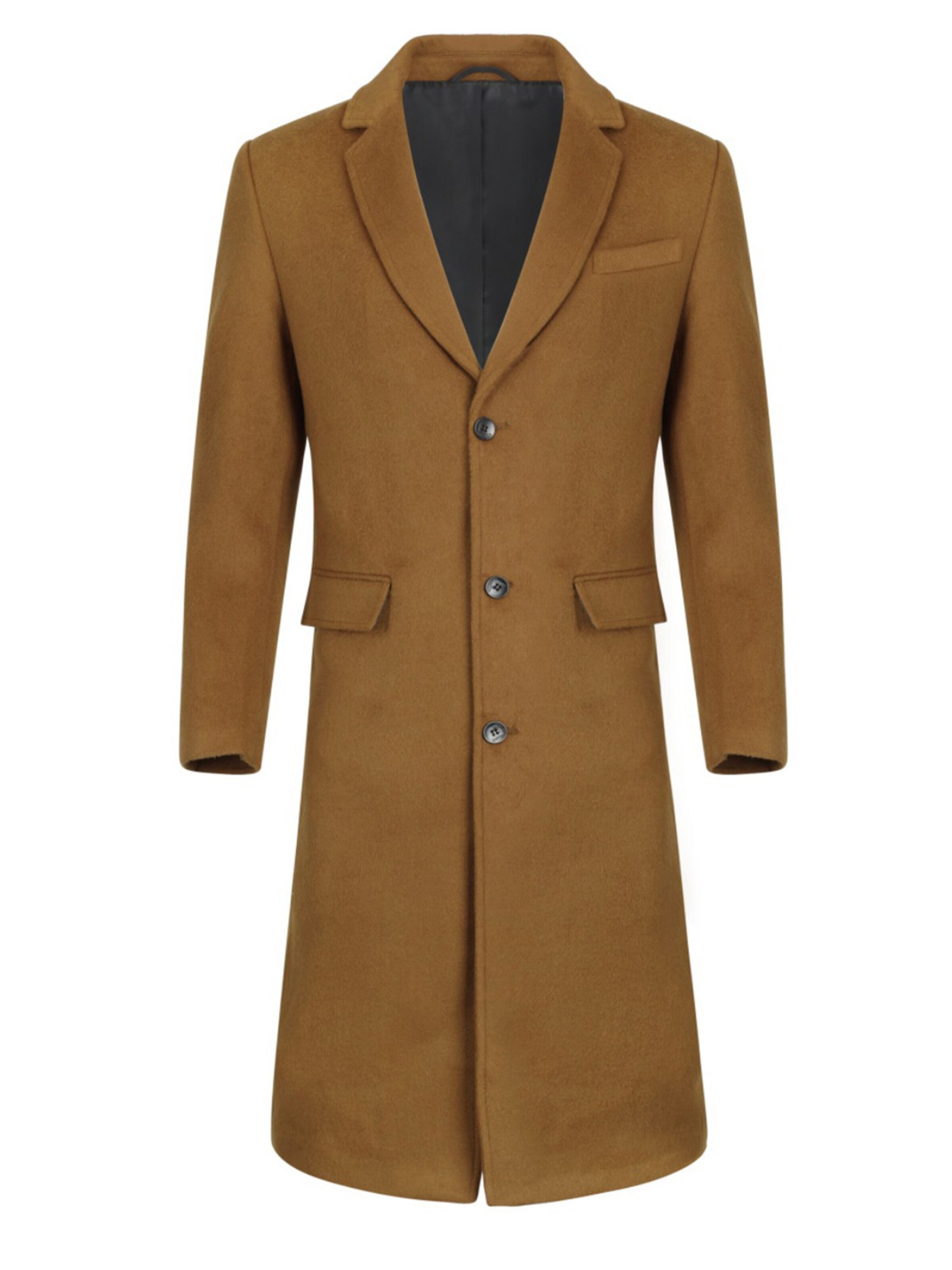 ALLTHEMEN Winterjas 'Frostlicht' in Beige