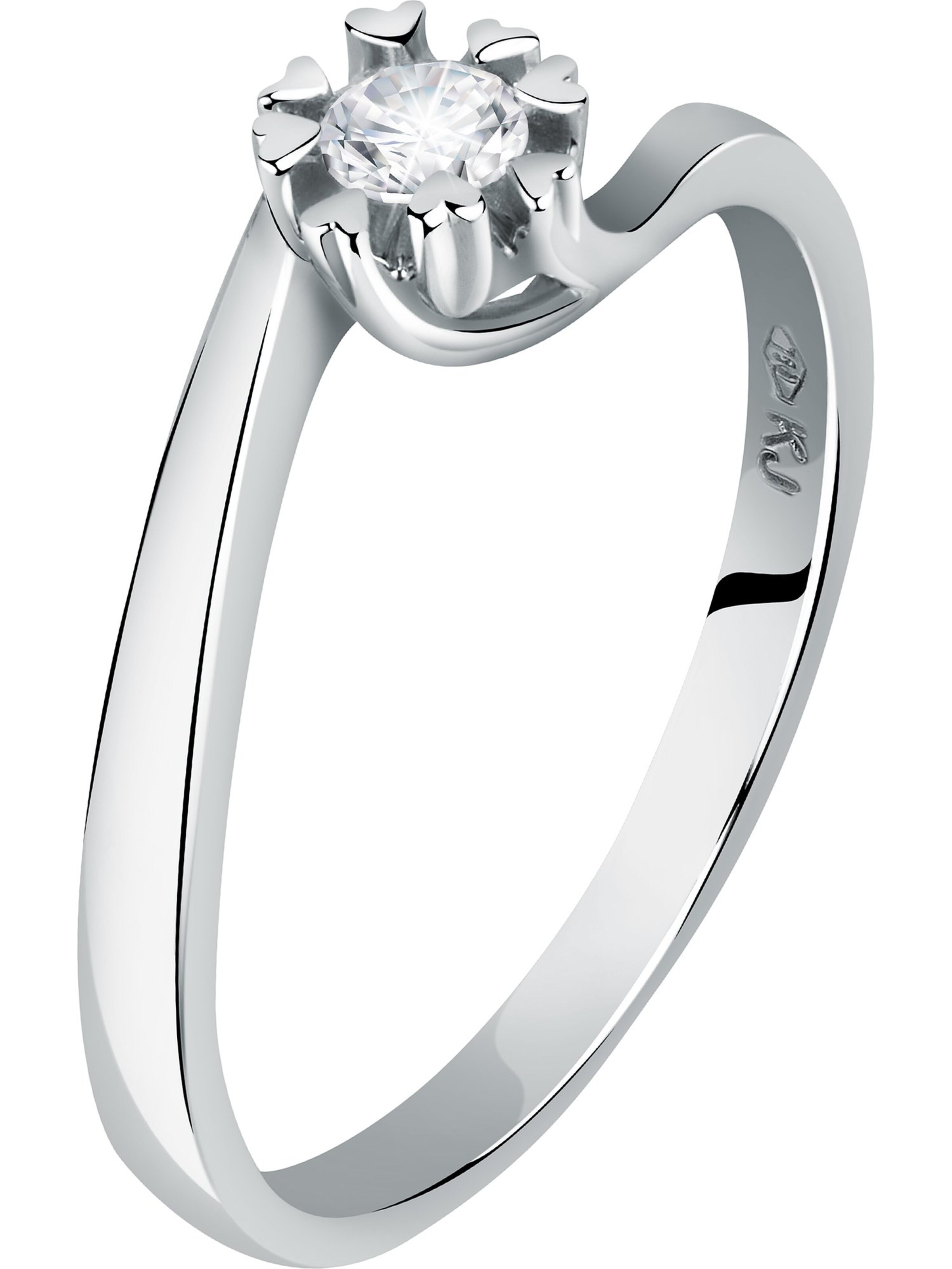 CHRIST Ring in Silver: front