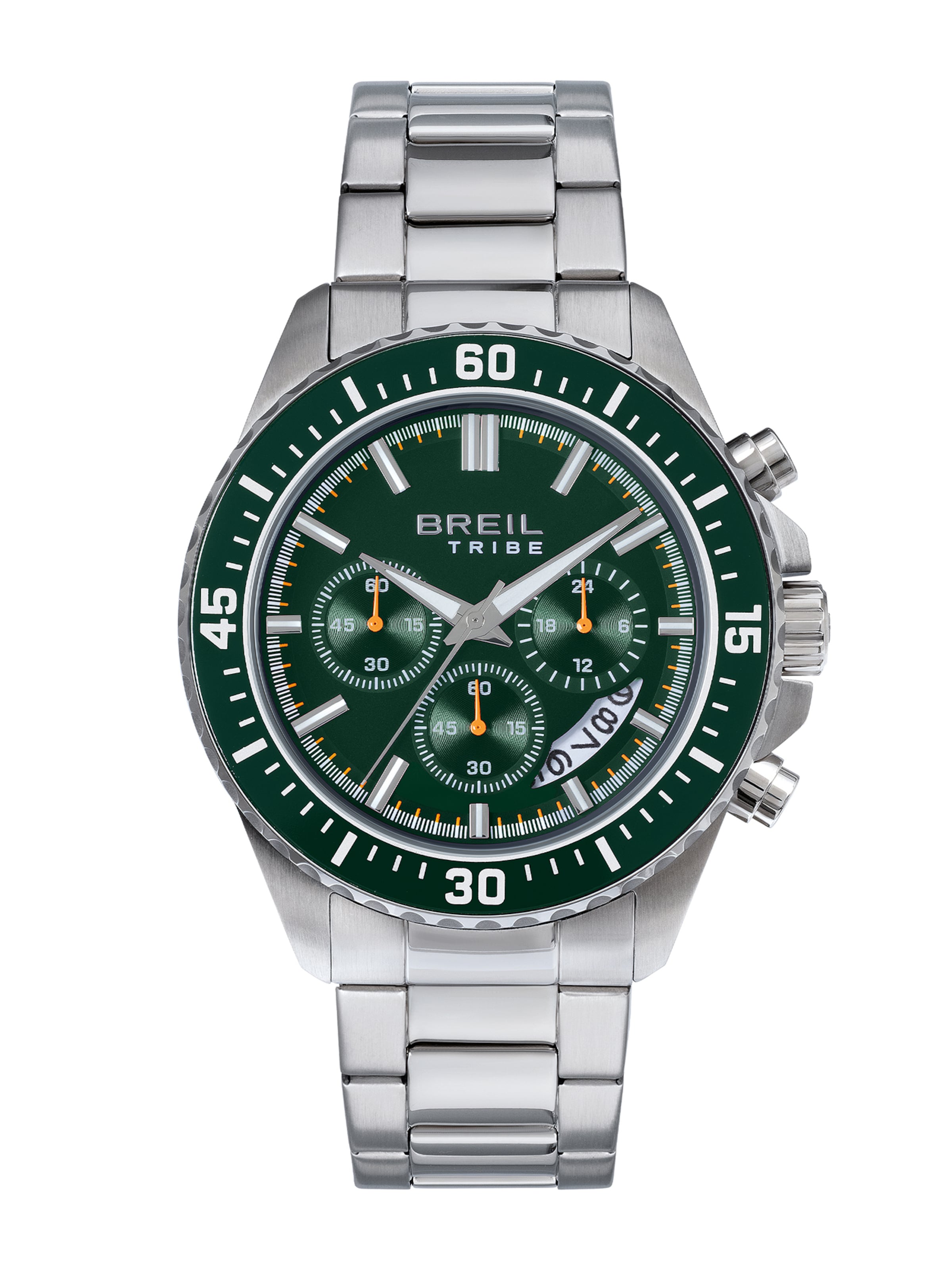 Orologio analogico 'TRIAL' di Breil in verde: frontale