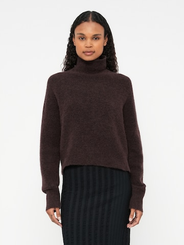 Samsøe Samsøe - Pullover 'NOLA' em castanho: frente