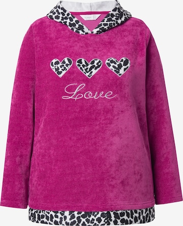 MIAMODA Sweatshirt in Lila: Vorderseite