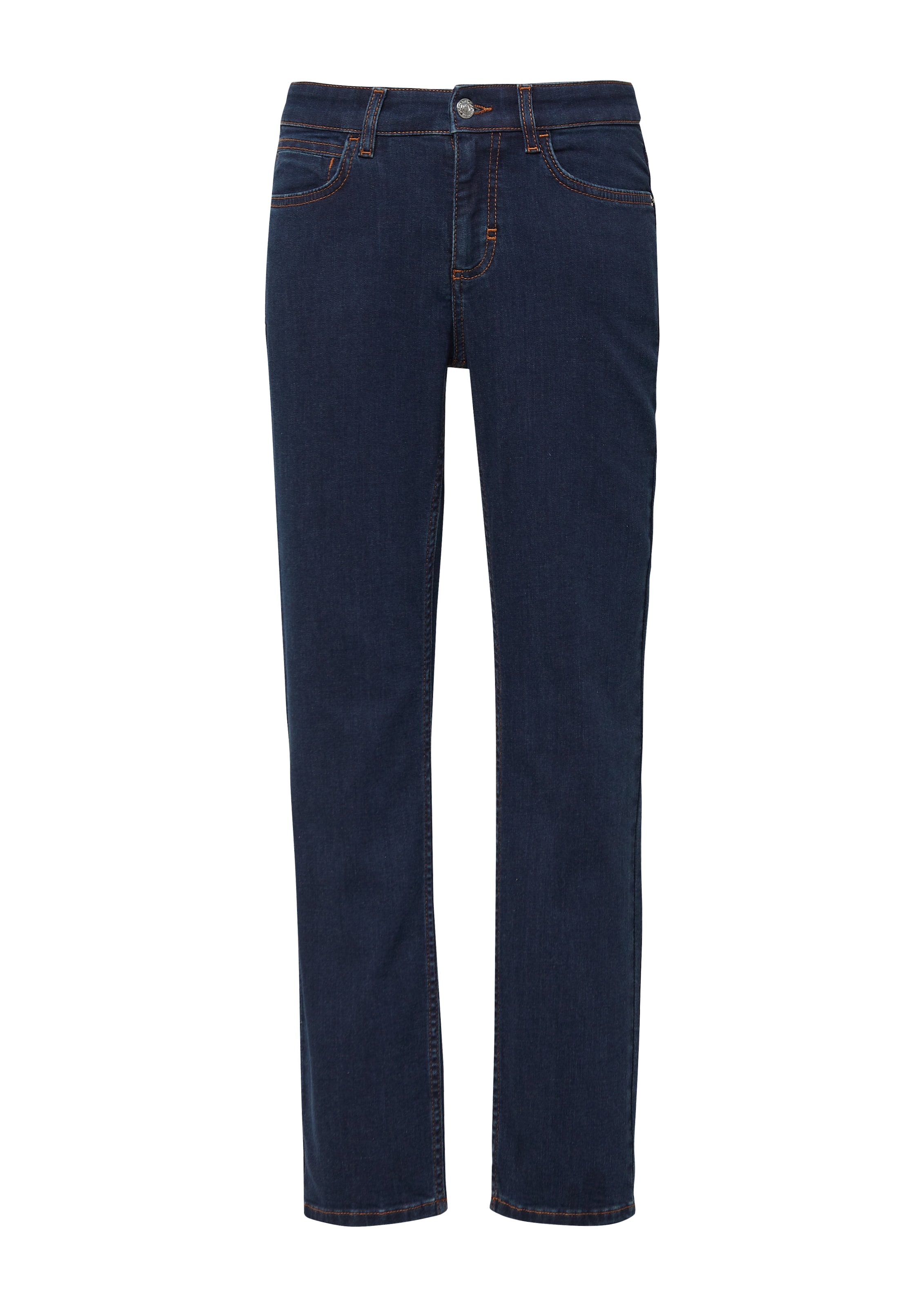 COMMA Slimfit Jeans in Blauw: voorkant