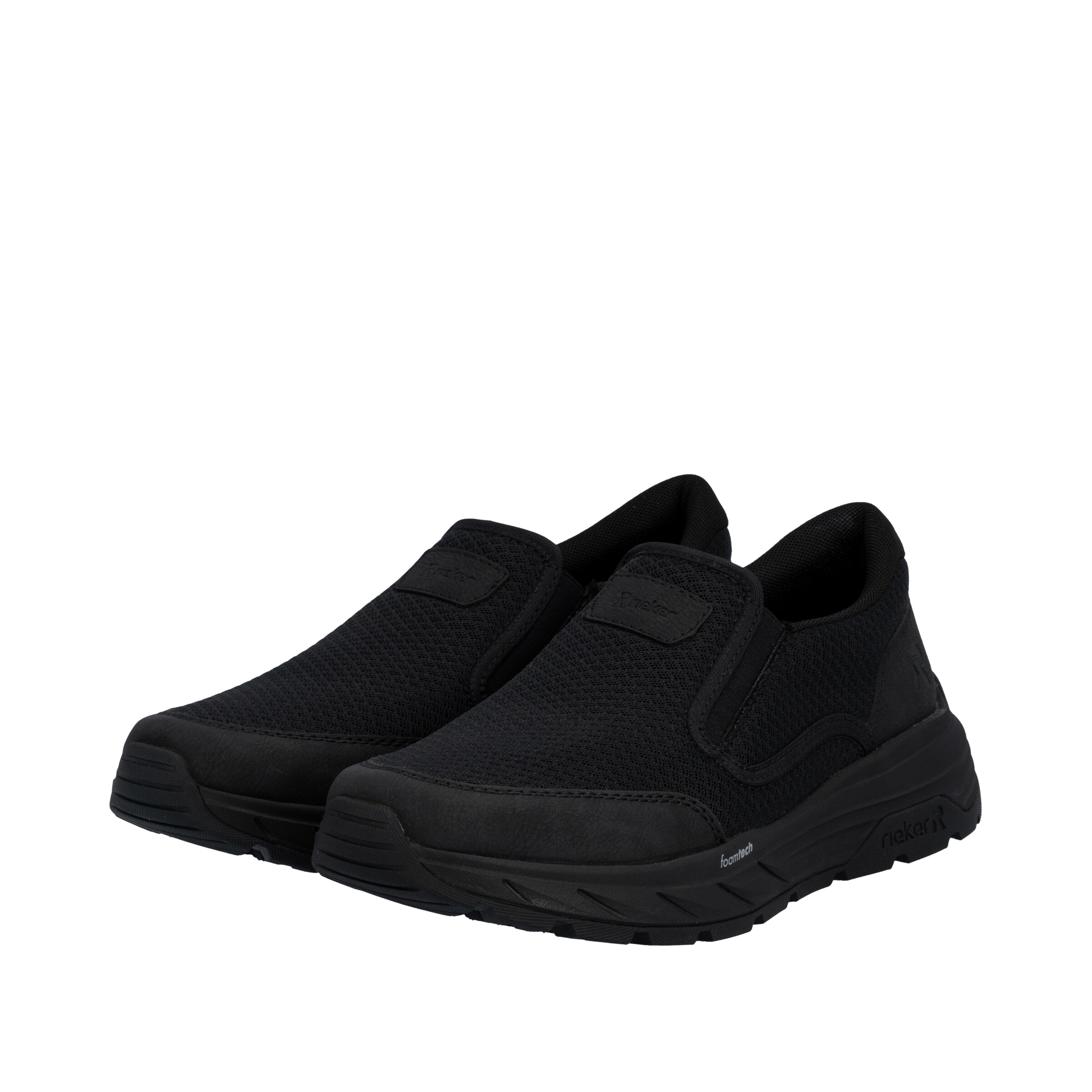 Rieker Slip On in Schwarz