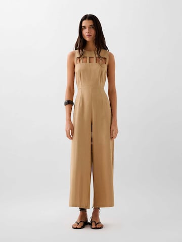Scalpers Jumpsuit ' ' in Brown: front