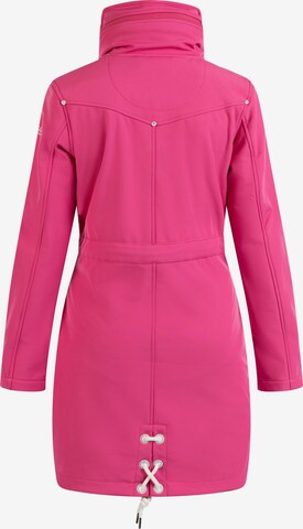 Cappotto funzionale di Schmuddelwedda in rosa