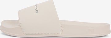 Mule TOMMY HILFIGER en beige : devant