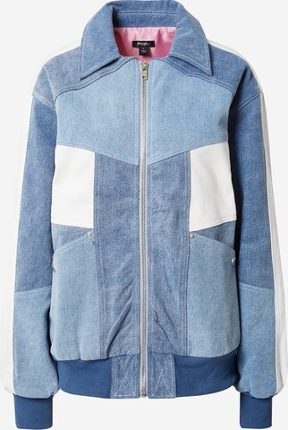 Nasty Gal Between-Season Jacket in Blue: front