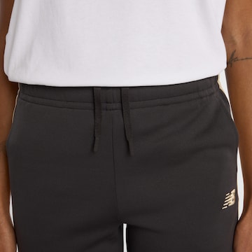 Regular Pantalon de sport new balance en noir
