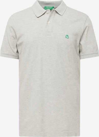 UNITED COLORS OF BENETTON Тениска в сив меланж / зелено, Преглед на продукта