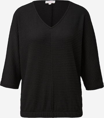 T-shirt s.Oliver en noir : devant